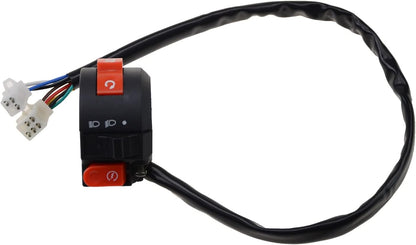 GOOFIT Three-Function 7/8" Handlebar Switch Assembly Replacement for 50cc 70cc 90cc 110cc 125cc 150cc ATVs Quad Wheelers Motorcycles Bike Scooter ATV Snowmobiles