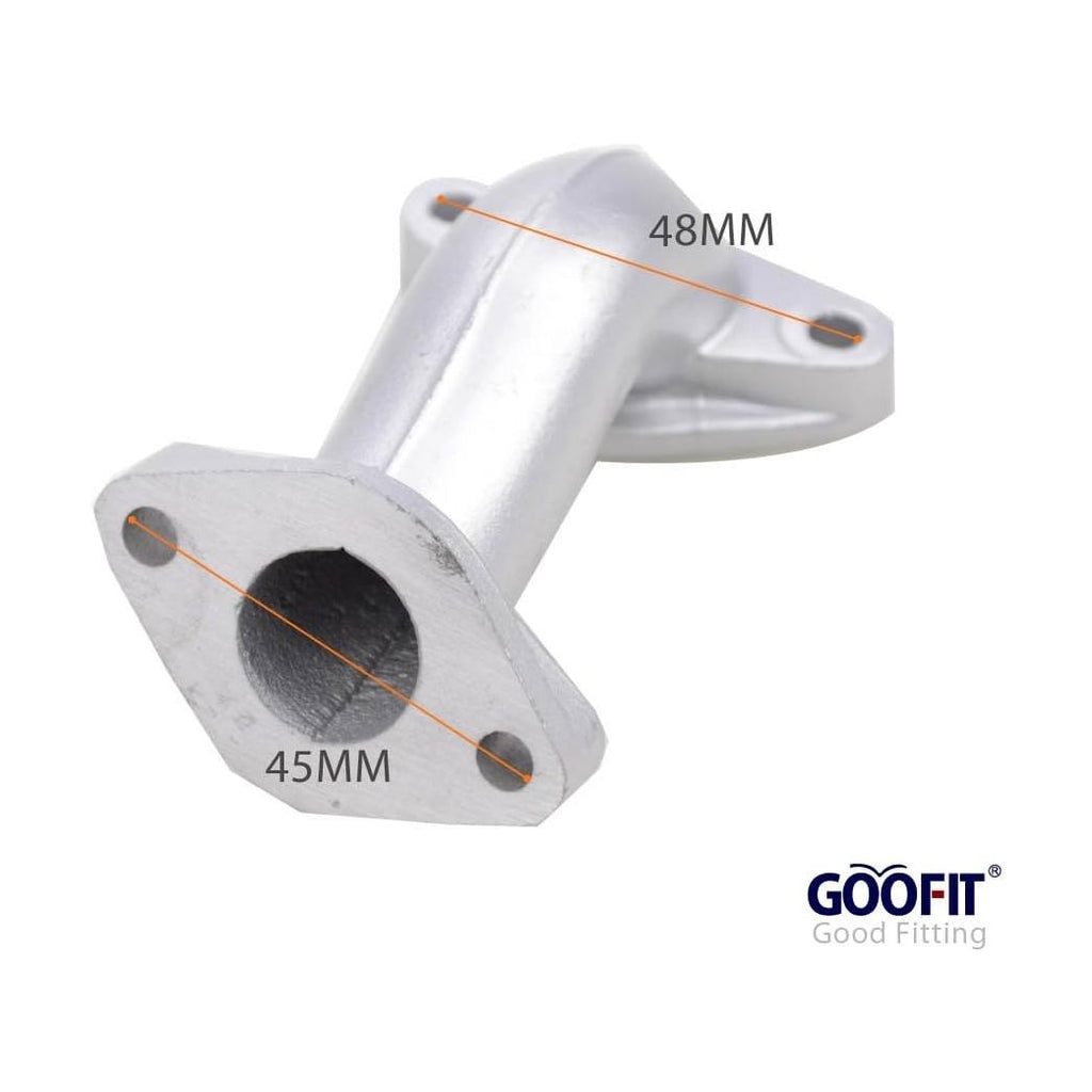 GOOFIT 20mm Intake Manifold Pipe Replacement for 50cc 70cc 90cc 110cc ATV Dirt Bike Go Kart Horizontal Engine