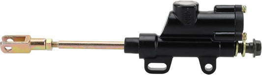 GOOFIT Black Rear Foot Hydraulic Brake Master Cylinder for 50cc 70cc 90cc 110cc 125cc ATV SSR Thumpstar Dirt Bike Motorcycle Parts