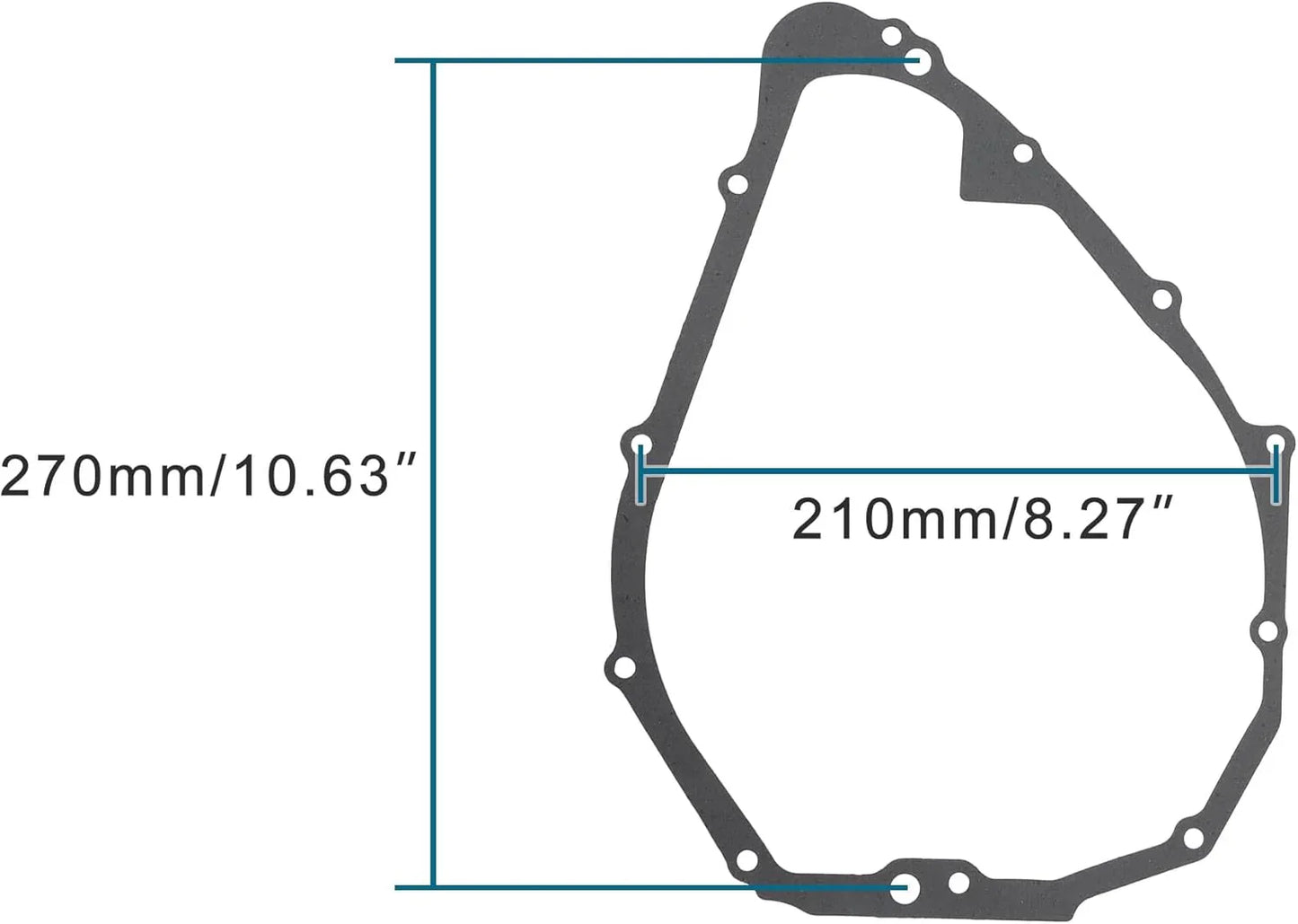 Yamaha Stator Cover Gasket for VMX1200 / XVZ13 / XVZ12 | OEM Replacement - goofitmoto
