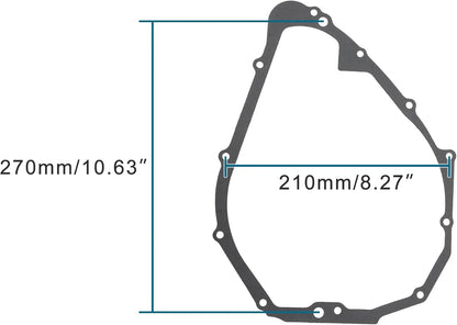 Yamaha Stator Cover Gasket for VMX1200 / XVZ13 / XVZ12 | OEM Replacement - goofitmoto