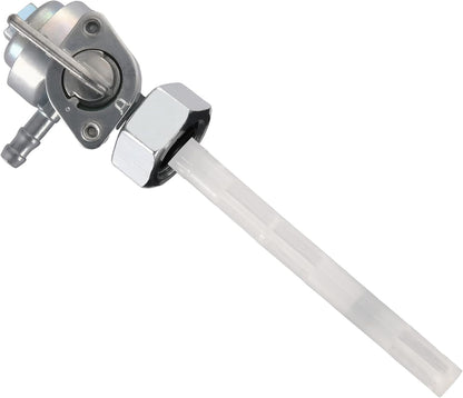 GOOFIT 16mm Fuel Shutoff Valve Petcock with Fuel Line Clamp Replacement for Chinese Gasoline Generator 5.5HP 6.5HP 7HP 8HP 9HP 11HP 13HP 14HP 15HP 16HP 168F 163CC 196CC 170F 208CC 211CC 173F -190F