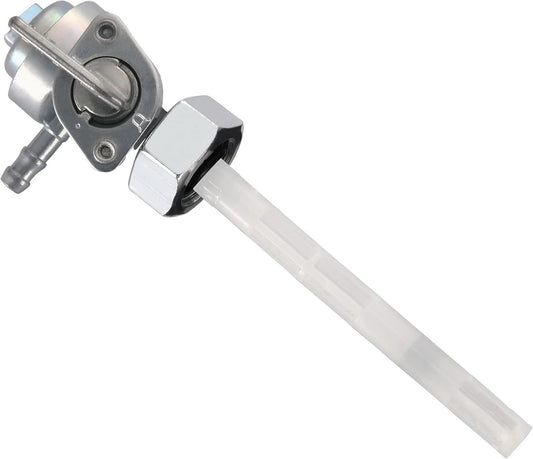 GOOFIT 16mm Fuel Shutoff Valve Petcock with Fuel Line Clamp Replacement for Chinese Gasoline Generator 5.5HP 6.5HP 7HP 8HP 9HP 11HP 13HP 14HP 15HP 16HP 168F 163CC 196CC 170F 208CC 211CC 173F -190F