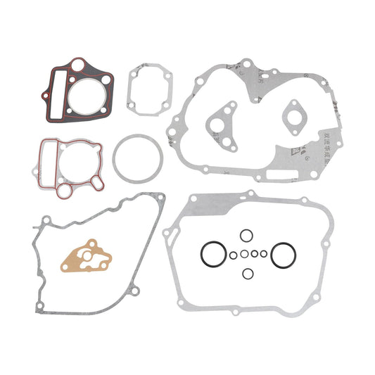 GOOFIT 52.4mm Complete Big Bore Cylinder Top End Gasket Kit Replacement for 4 Stroke 110cc Engine ATV Quad Go Kart Dirt Bike