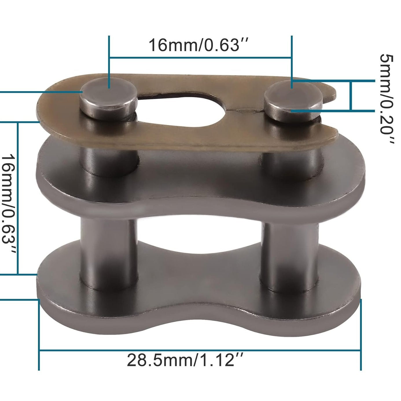 GOOFIT 530 Chain Master Link for 50cc 70cc 90cc 110cc 125cc ATV Go Kart Dirt Bike