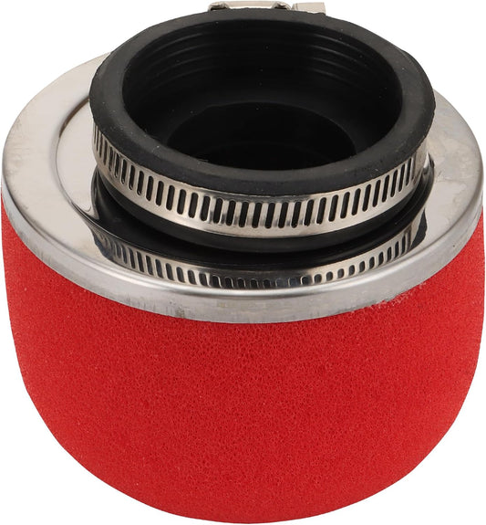 54mm Red Foam Air Filter for 2-Stroke Pocket Bike, Mini Moto & Scooter