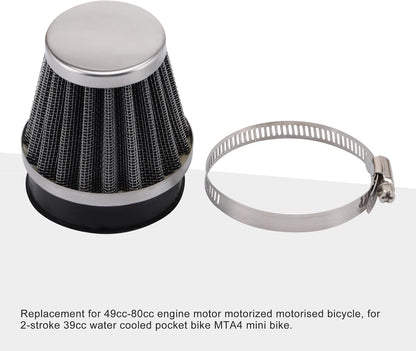58mm Air Filter for 50cc–250cc GY6 ATV Scooter Go Kart Dirt Bike