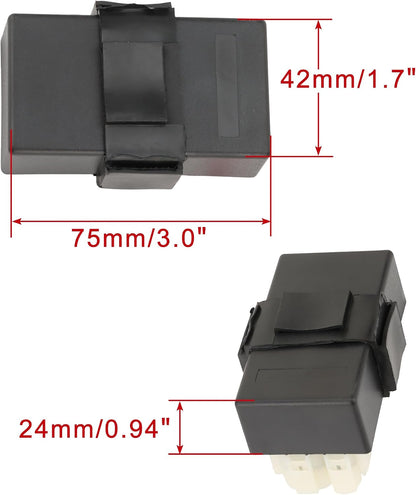 6-Pin DC CDI Box for CG 150cc 200cc 250cc 300cc Engine