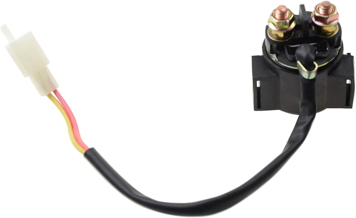Starter Solenoid Relay 2-Pin Male for 50cc–250cc GY6 Scooter, ATV, Dirt Bike, Go-Kart - goofitmoto