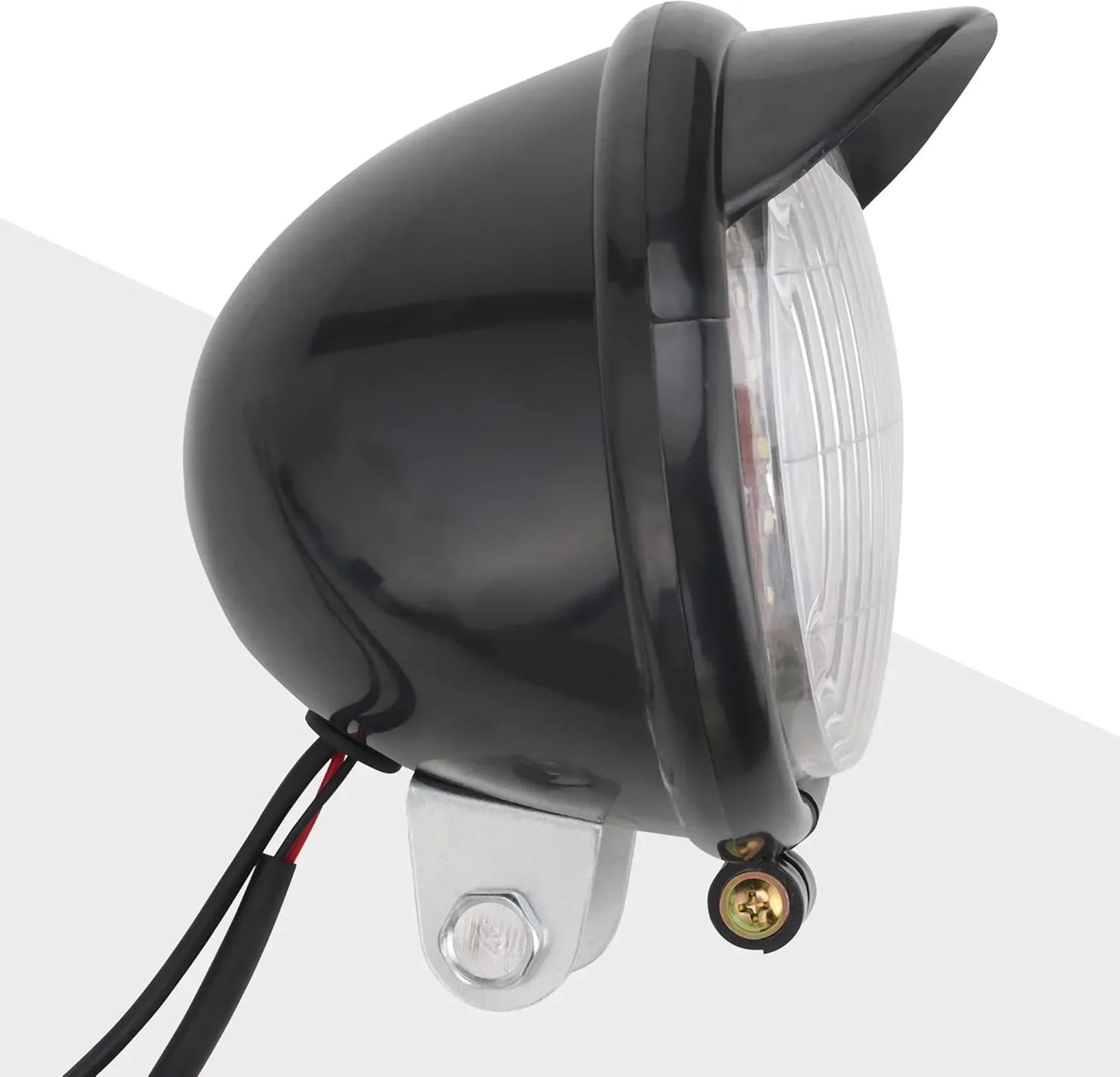 Universal 12V Motorcycle Headlight with Integrated Turn Signals & Tail Light - goofitmoto