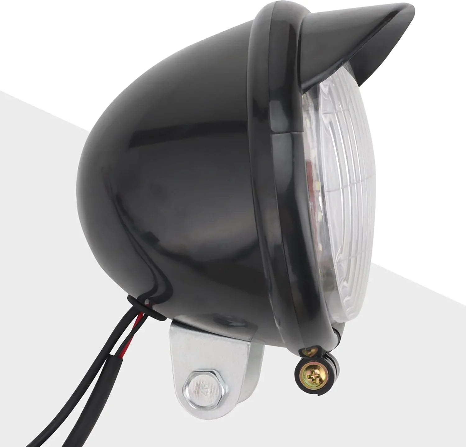 Universal 12V Motorcycle Headlight with Integrated Turn Signals & Tail Light - goofitmoto