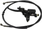 GOOFIT Hydraulic 7/8" 22mm Front Left Brake Master Cylinder Brake Lever Handle with Cable for 50cc 70cc 90cc 110cc 125cc 150cc Chinese ATV Quad