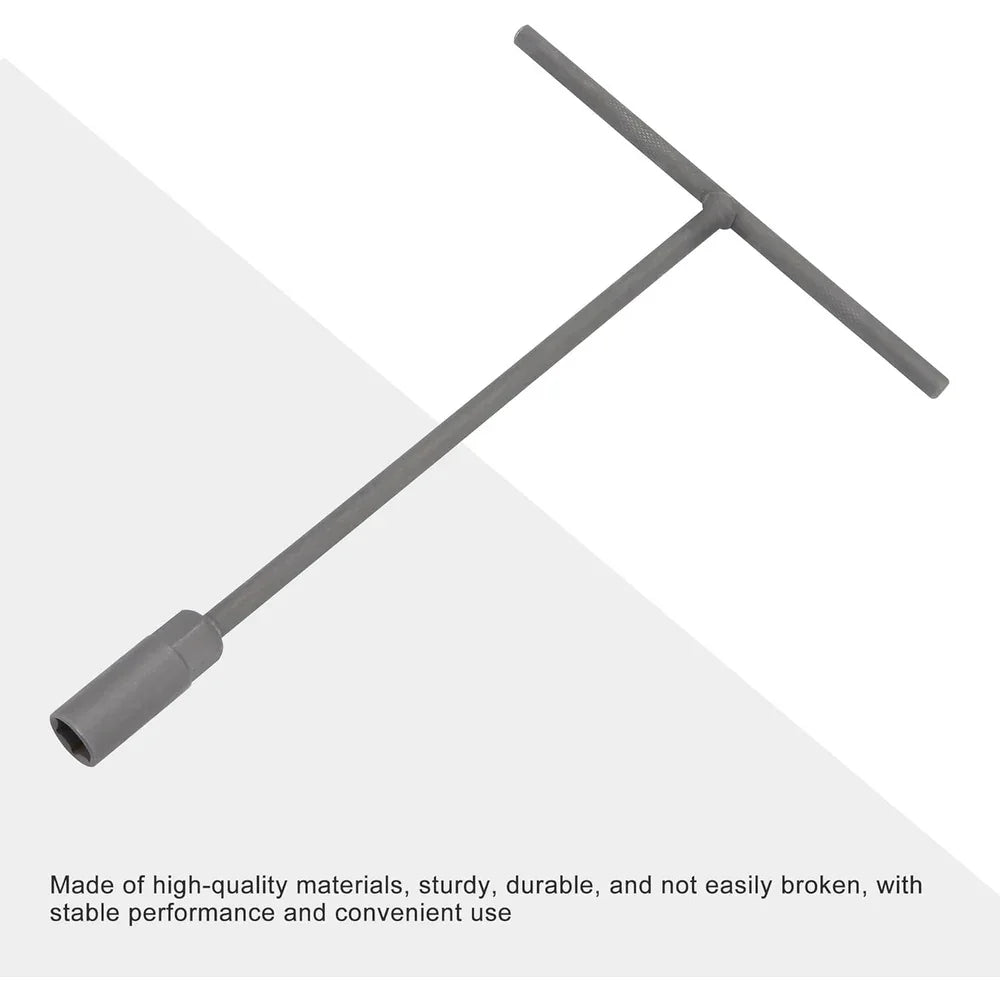 8mm T-Handle Hex Socket Wrench for Motorcycle & Small Engine Nuts