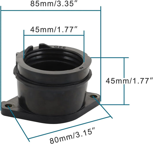 Intake Manifold Joint for Yamaha WR450F YZ450F (2010-2018) | OEM 33D-13597-00/10 - goofitmoto