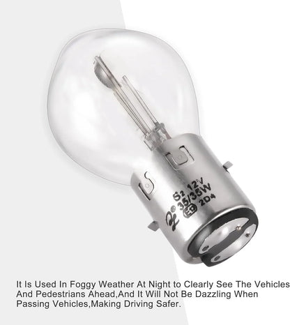 12V 35W Headlight Bulb for Scooter & Motorcycle (2 Pack) - goofitmoto