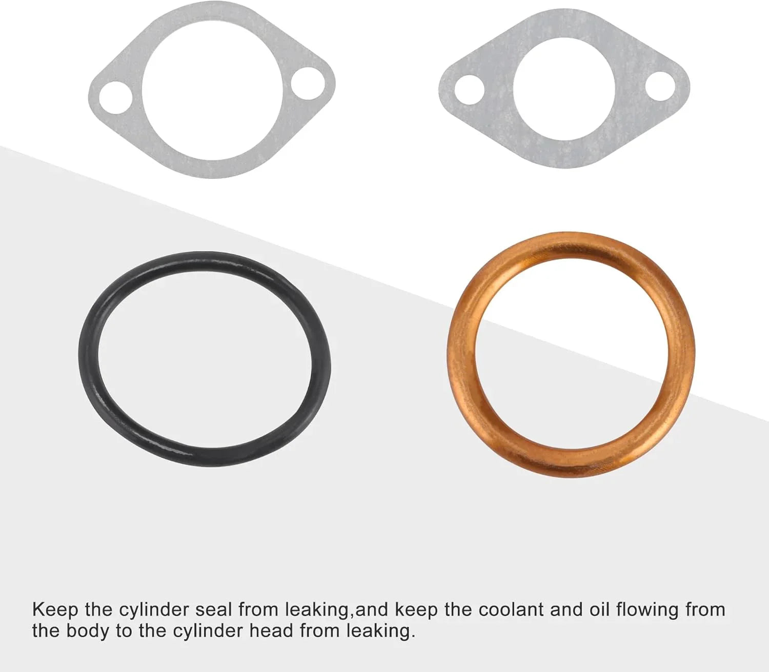 57.4mm Cylinder Head Gasket Set for GY6 150cc TaoTao Yerf-Dog Scooter ATV Go Kart - goofitmoto
