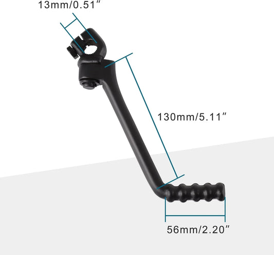 13mm Heavy-Duty Kick Start Lever for 50cc-125cc Pit Dirt Bike, SSR CRF50 YX Thumpstar - goofitmoto