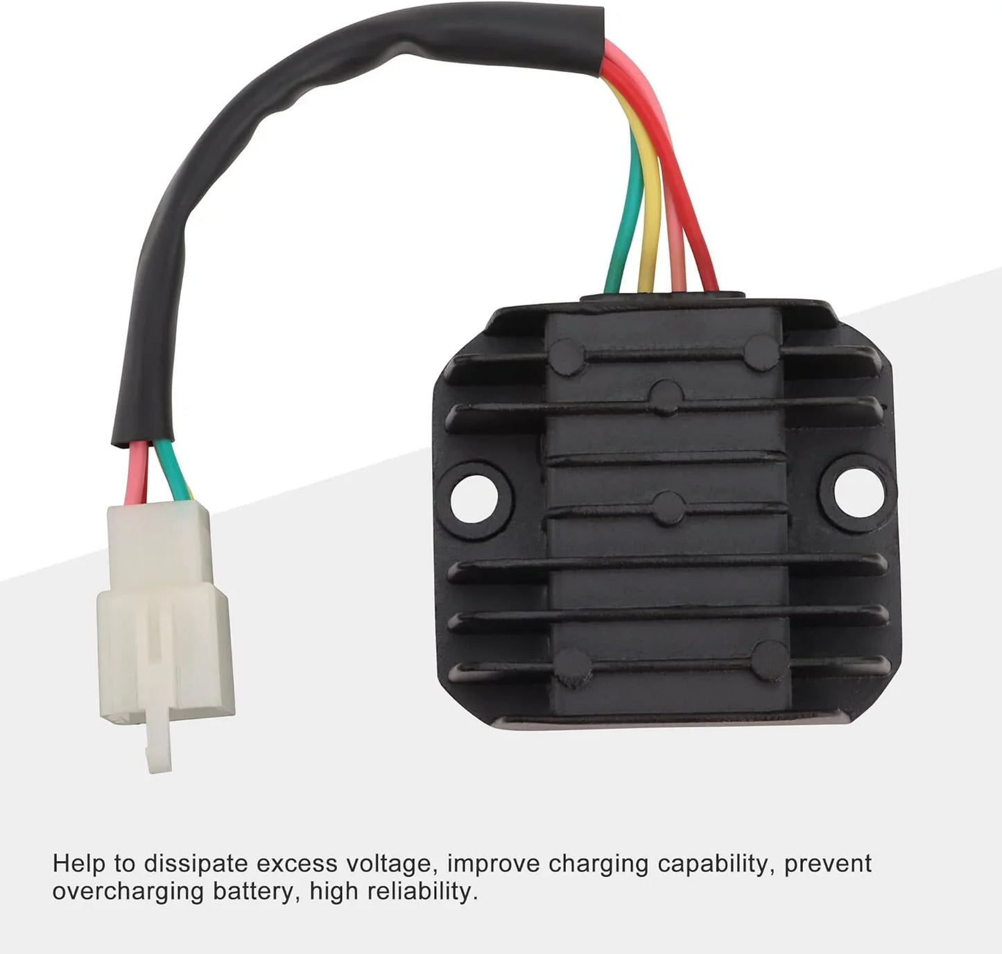 Voltage Regulator Rectifier for GY6 150cc & CG 125cc-250cc ATV, Scooter & Dirt Bike - goofitmoto