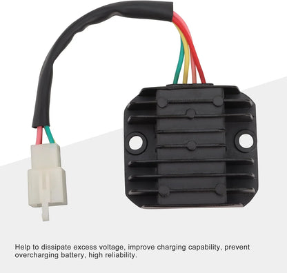 Voltage Regulator Rectifier for GY6 150cc & CG 125cc-250cc ATV, Scooter & Dirt Bike - goofitmoto
