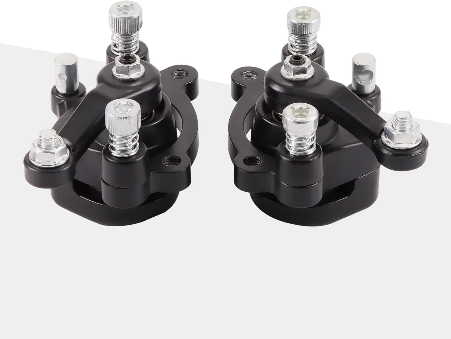 Front and Rear Disc Brake Caliper Set for 43cc 47cc 49cc 50cc 2-Stroke Pocket Bikes - goofitmoto