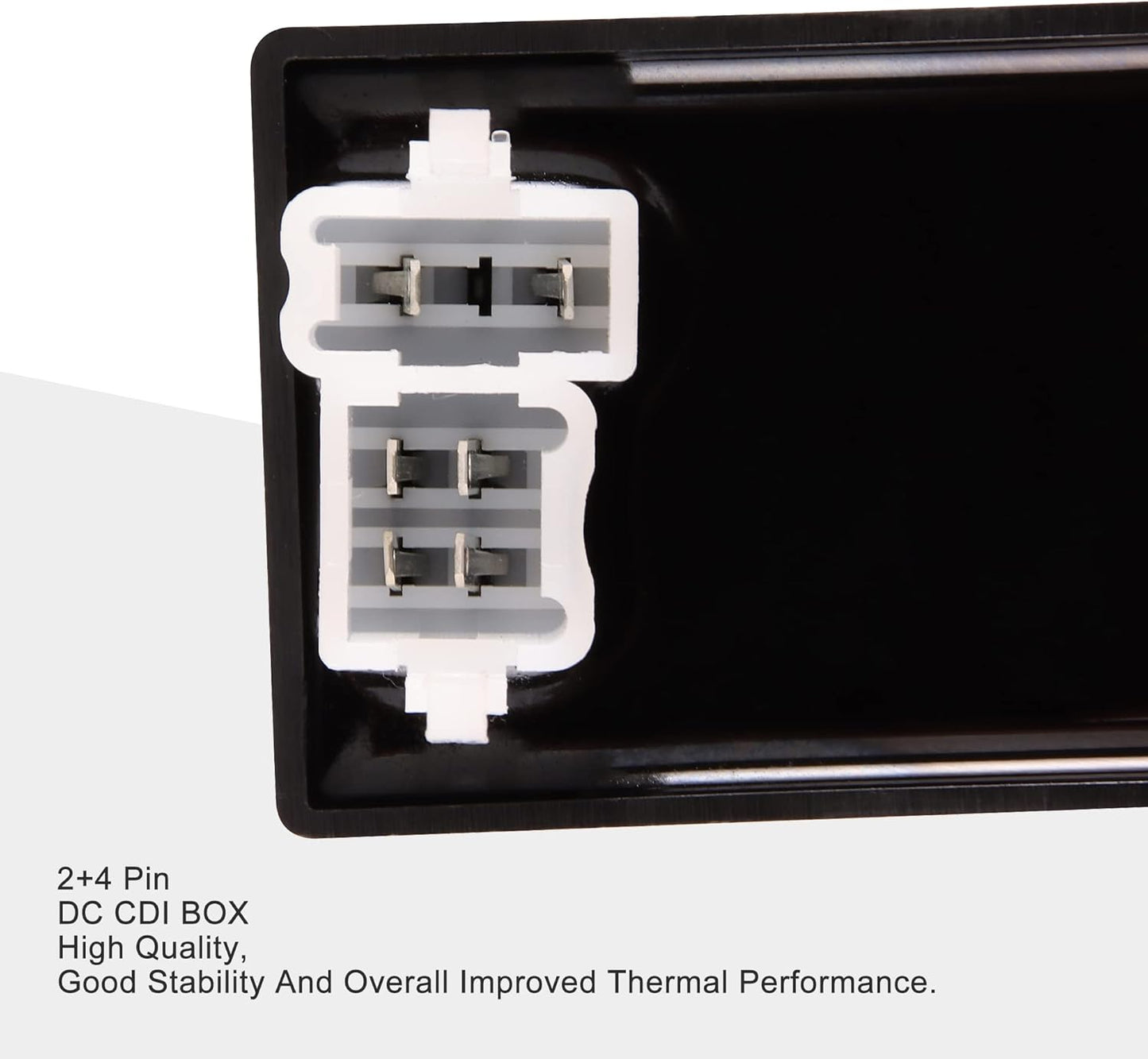 GOOFIT 6 Pin DC CDI ECU REV Box for CG150cc 200cc 250cc Vertical Engine ATV Go Kart