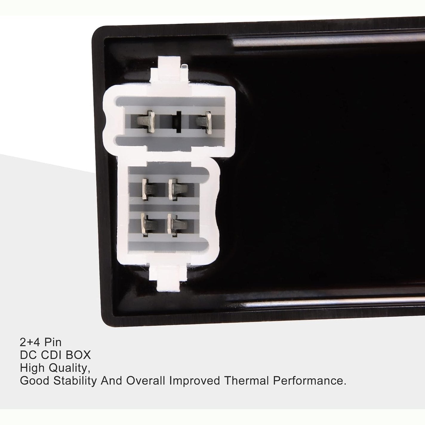 GOOFIT 6 Pin DC CDI ECU REV Box for CG150cc 200cc 250cc Vertical Engine ATV Go Kart