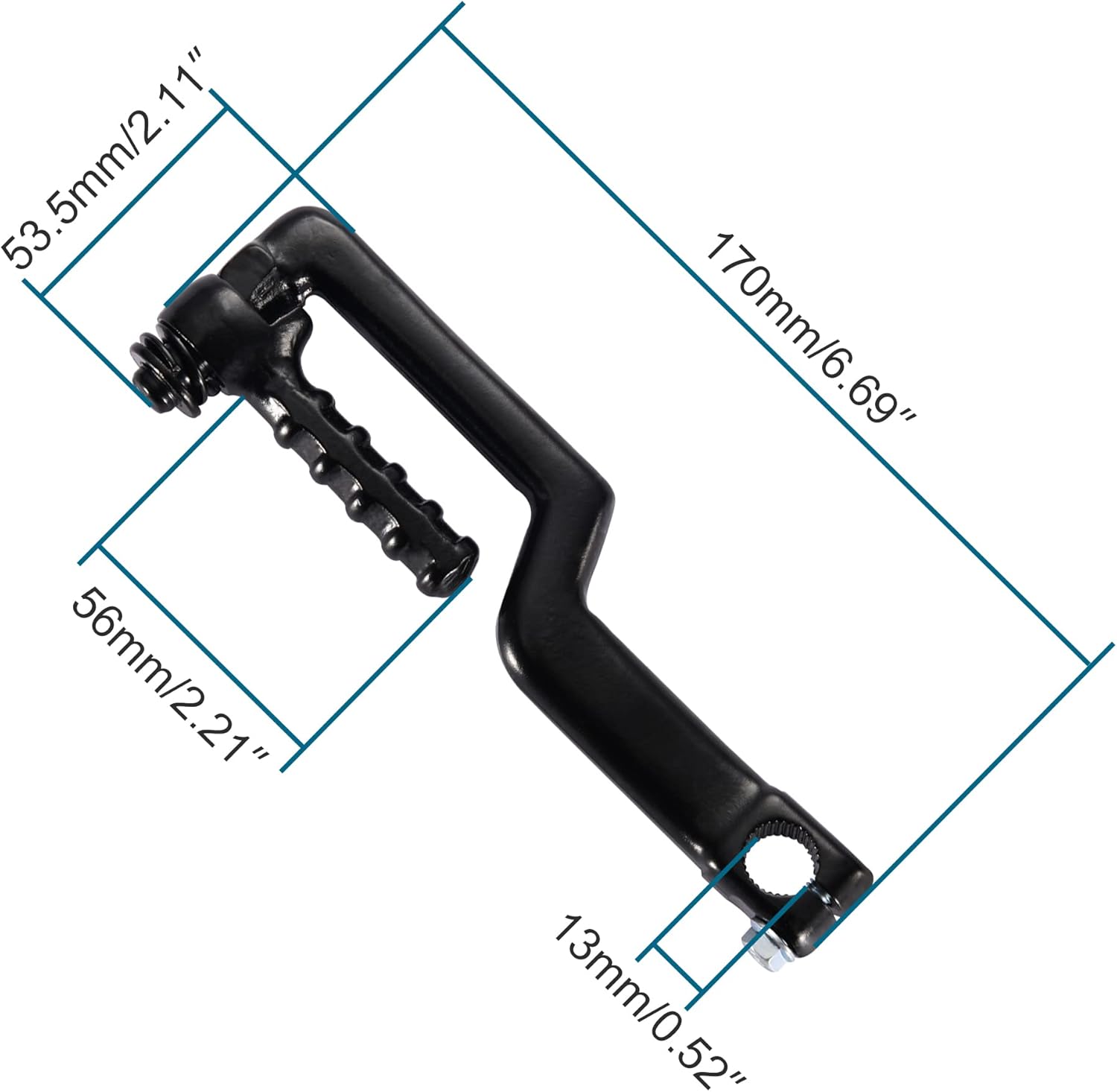 GOOFIT Kick Start Lever Replacement for 4 Stroke GY6 50cc 60cc 80cc 150cc 139QMB Chinese Scooter ATV Moped