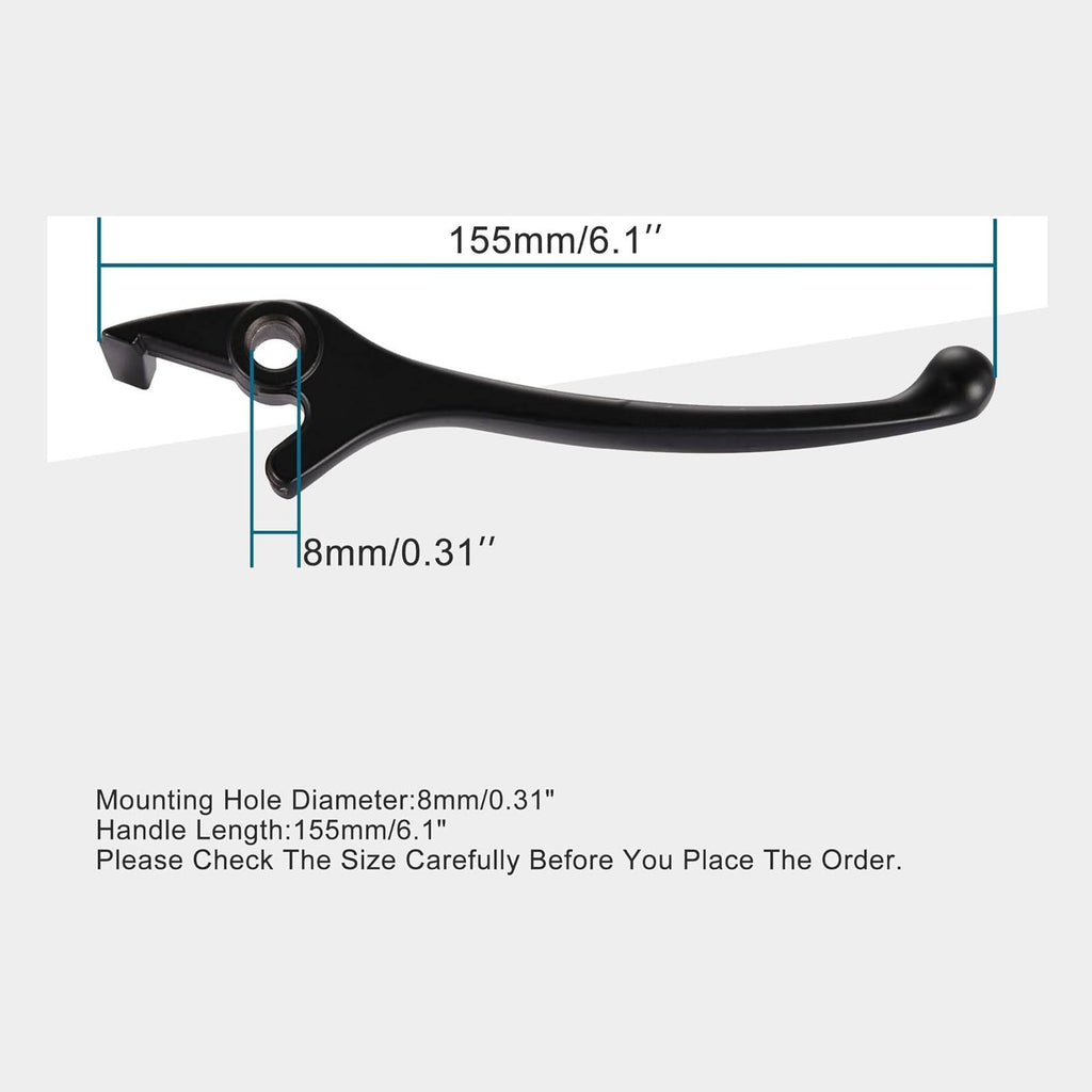 GOOFIT Left Brake Lever Handle for 50cc 70cc 90cc 110cc 125cc Chinese ATV Quad TaoTao Roketa Sunl JCL
