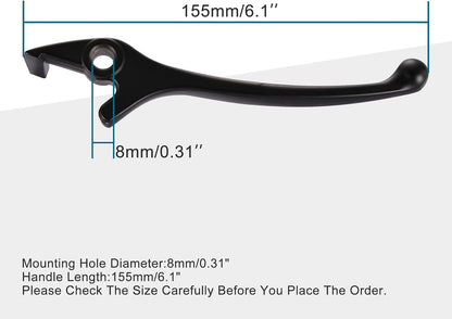 GOOFIT Left Brake Lever Handle for 50cc 70cc 90cc 110cc 125cc Chinese ATV Quad TaoTao Roketa Sunl JCL