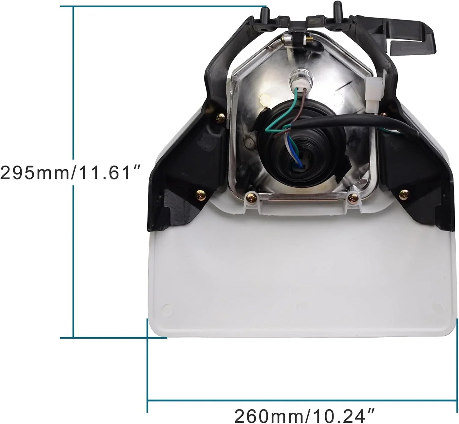 Headlamp for Off-Road Dirt Pit Bike (White) - goofitmoto