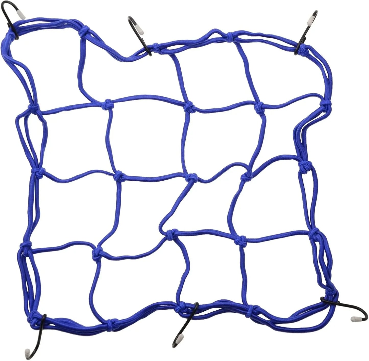 12" x 12" Heavy-Duty Elasticated Bungee Cargo Net | Universal Luggage Hold Down - goofitmoto
