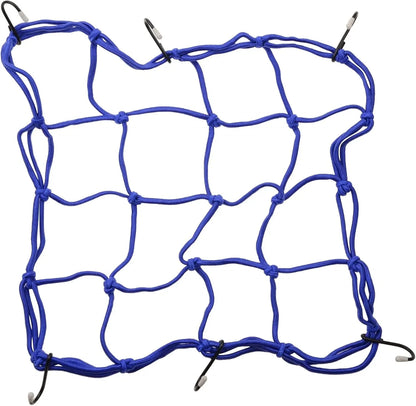 12" x 12" Heavy-Duty Elasticated Bungee Cargo Net | Universal Luggage Hold Down - goofitmoto