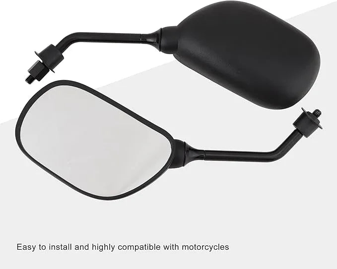 8mm Universal Black Rearview Mirror for 50cc-250cc ATV, Scooter, Motorcycle - goofitmoto
