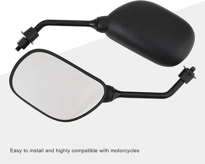 8mm Universal Black Rearview Mirror for 50cc-250cc ATV, Scooter, Motorcycle - goofitmoto