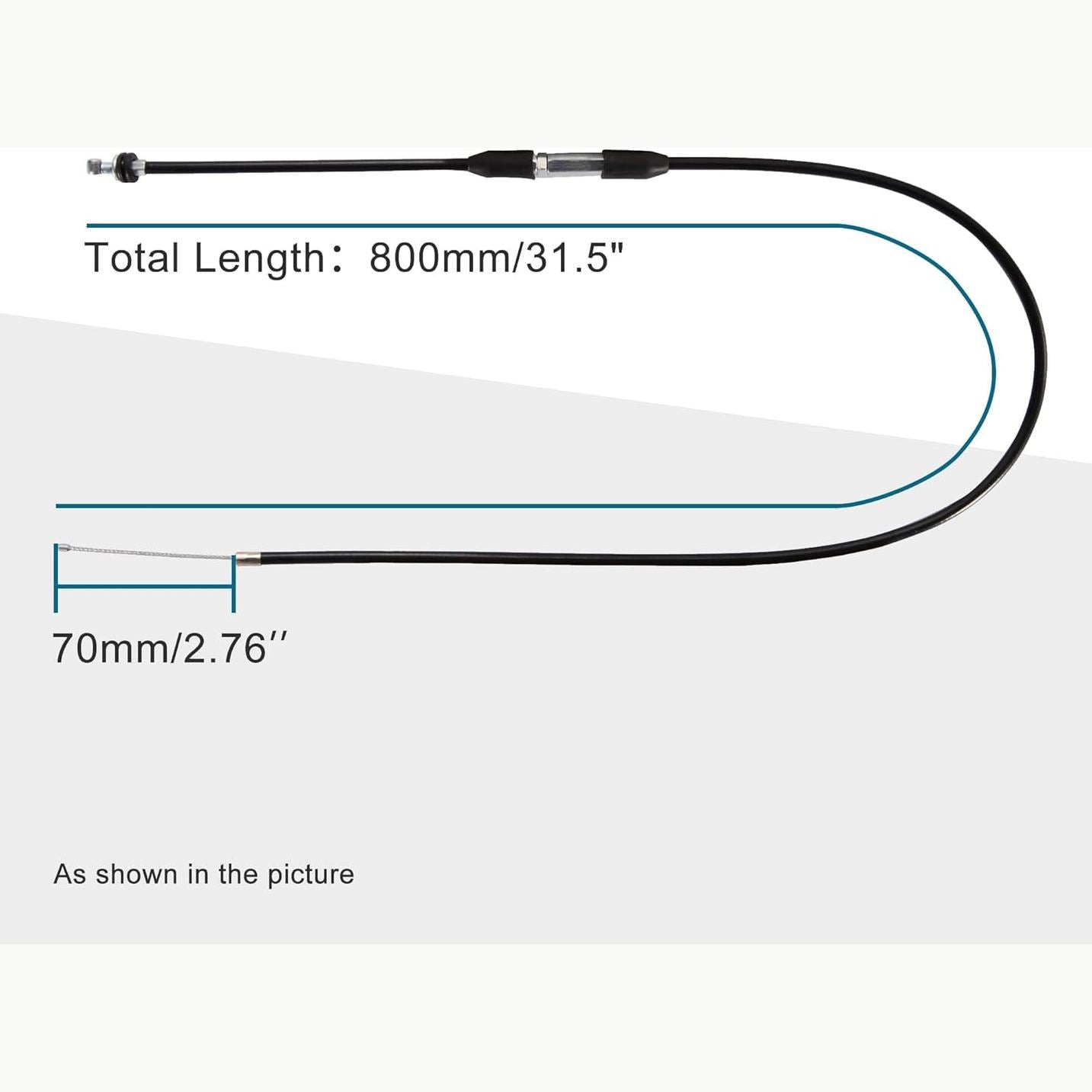 GOOFIT 31.5" Throttle Cable Shifter with Adjustment Replacement for 50cc 70cc 90cc 110cc 125cc TaoTao Roketa Baja Sunl Jonway Chinese Kids ATV Quad 4 Wheeler