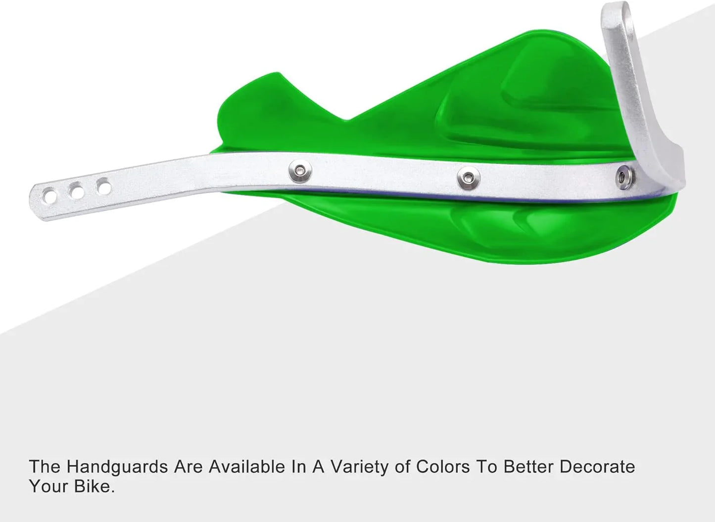 7/8" Green Handguards with Aluminum Alloy Lever for Suzuki Kawasaki Dirt Bike ATV - goofitmoto