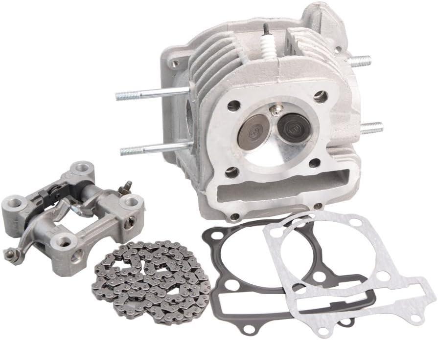 63mm Big Bore Cylinder Kit with Rocker Arm & 94-Link Chain for 4-Stroke GY6 150cc 180cc 200cc Upgrade - goofitmoto
