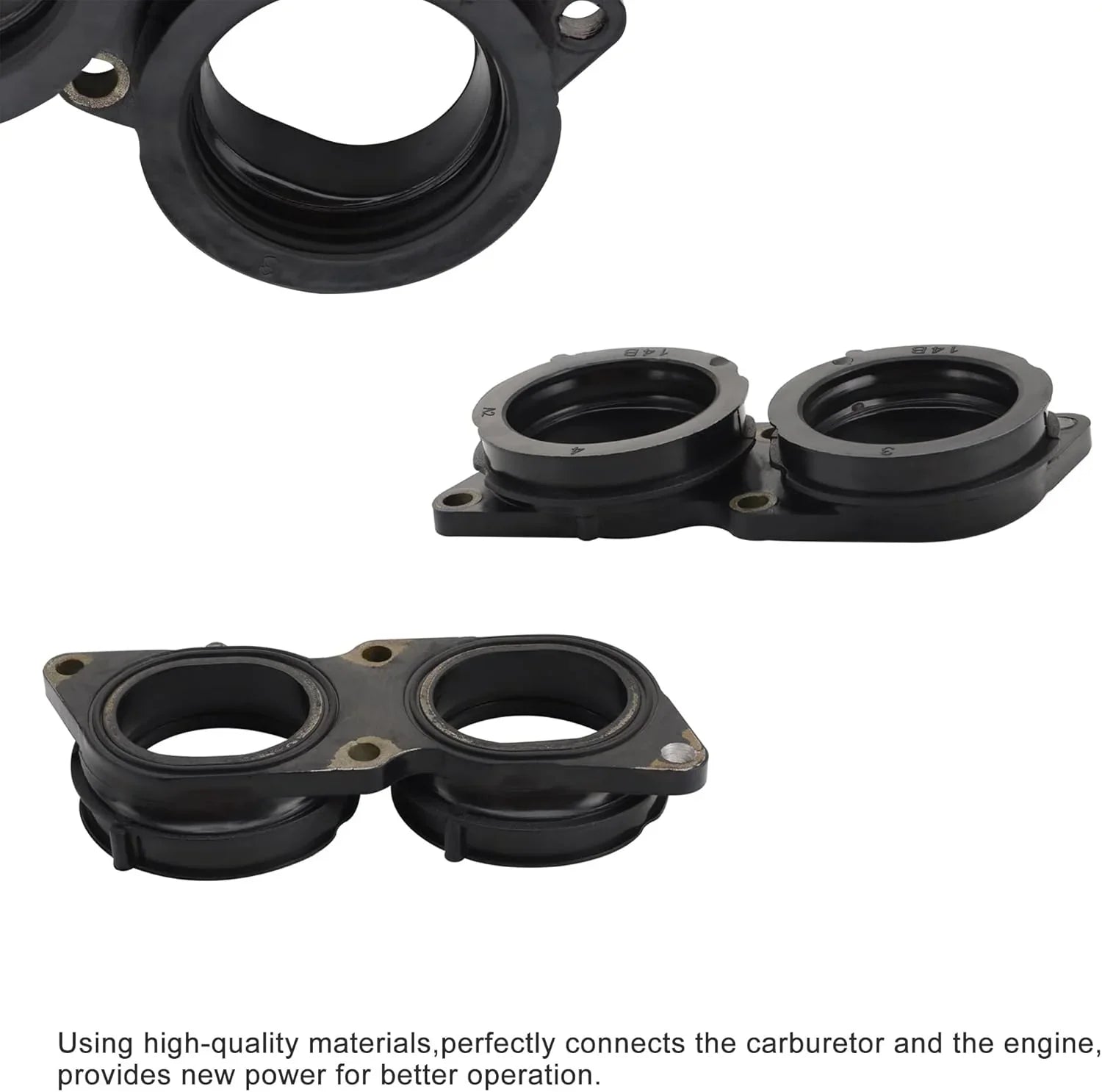 Intake Manifold Adapter for Yamaha YZF-R1 (2009-2014) | OEM 14B-13595-00 & 14B-13596-00 - goofitmoto