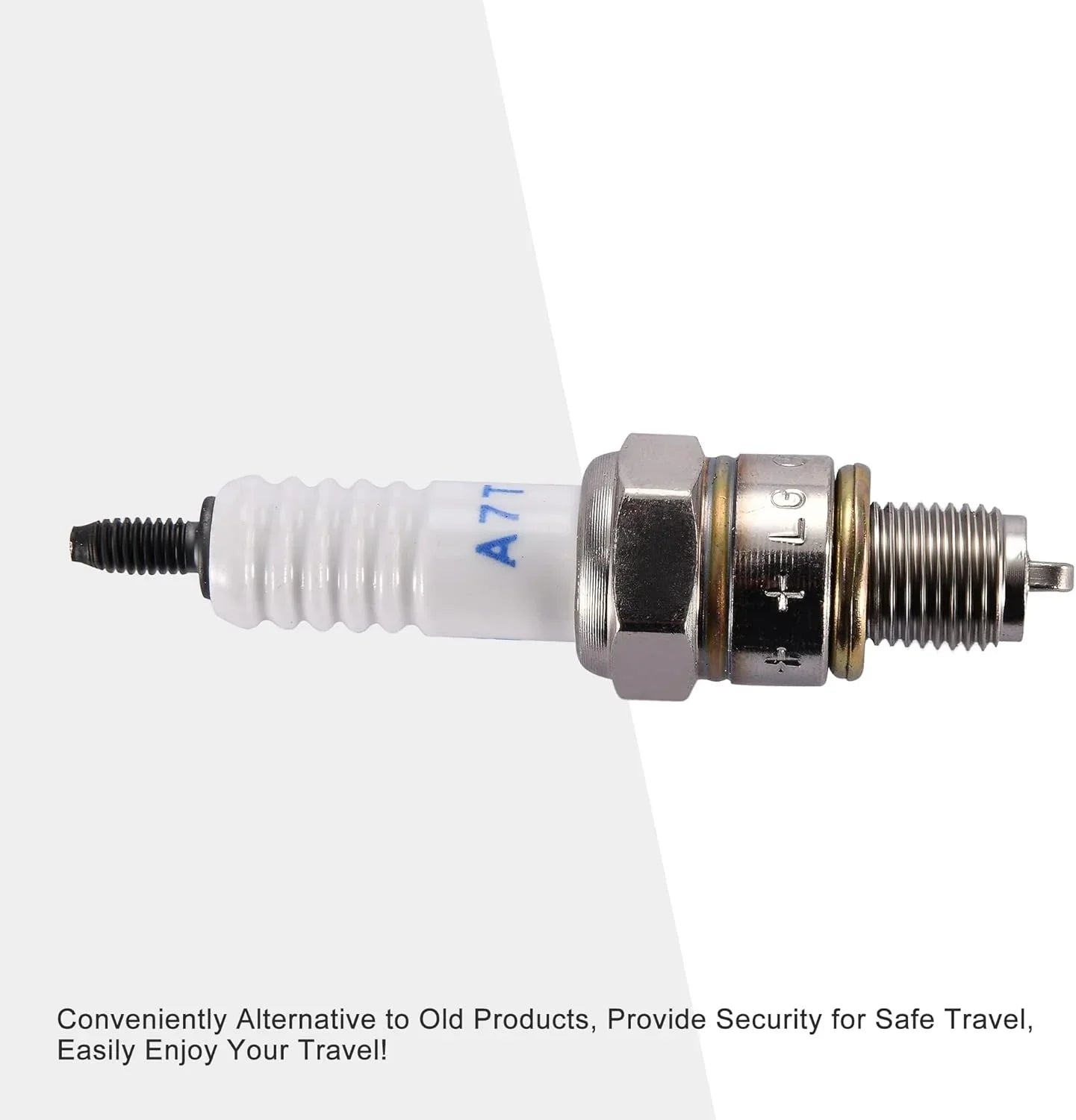 LG A7TC Spark Plug for GY6 50cc–150cc Engines (139QMB, 154QMI, 157QMJ) - goofitmoto