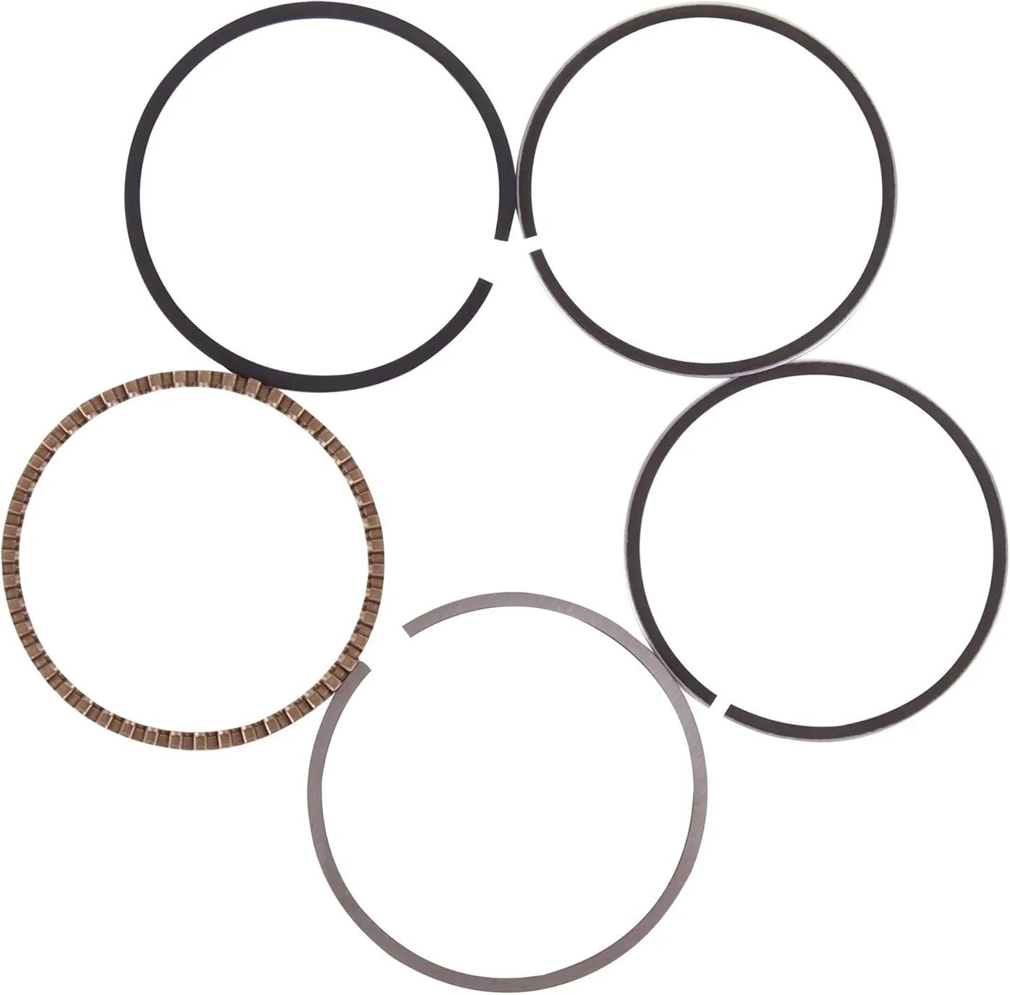 39mm Piston Rings Kit for GY6 49cc 50cc 139QMB 4-Stroke Scooter - goofitmoto