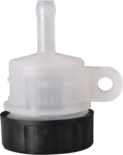 GOOFIT Motorcycle Universal Master Cylinder Rear Brake Clutch Tank Fluid Oil Cup Reservoir Replacement for Suzuki
