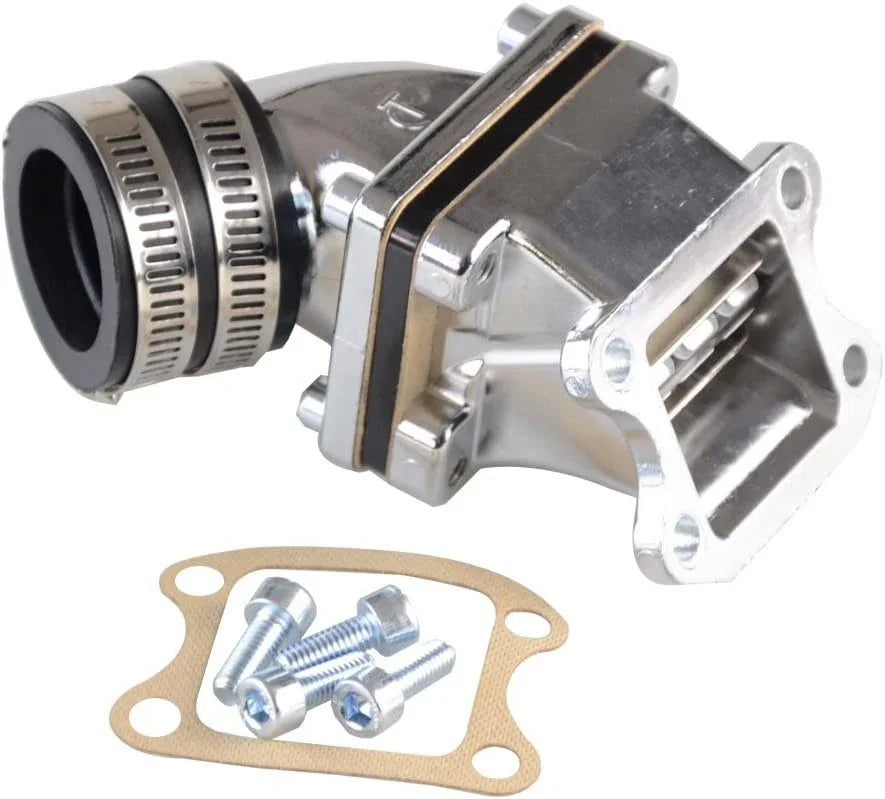 32mm Intake Manifold & Reed Valve Kit for Honda DIO 50, ZX, Elite 50 Scooter - goofitmoto