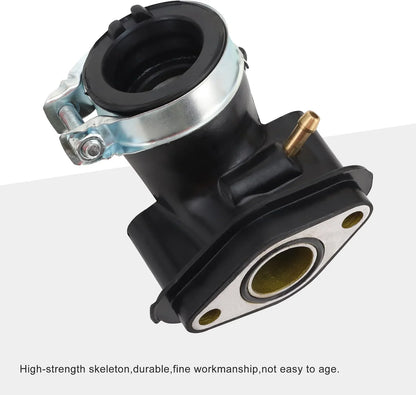 90 Degree Intake Manifold Pipe for GY6 49cc 50cc Scooter ATV Moped - goofitmoto