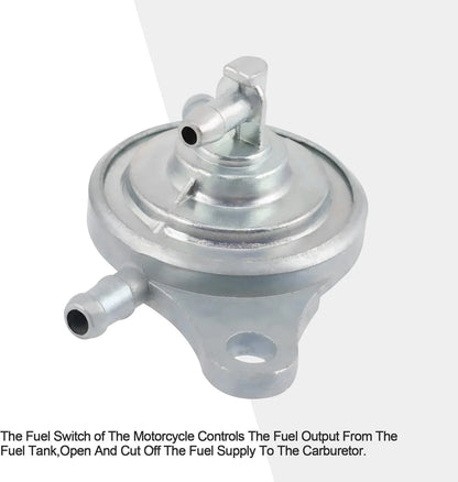 Vacuum Fuel Pump Valve Petcock for GY6 50cc–150cc ATV Scooter Go Kart - goofitmoto