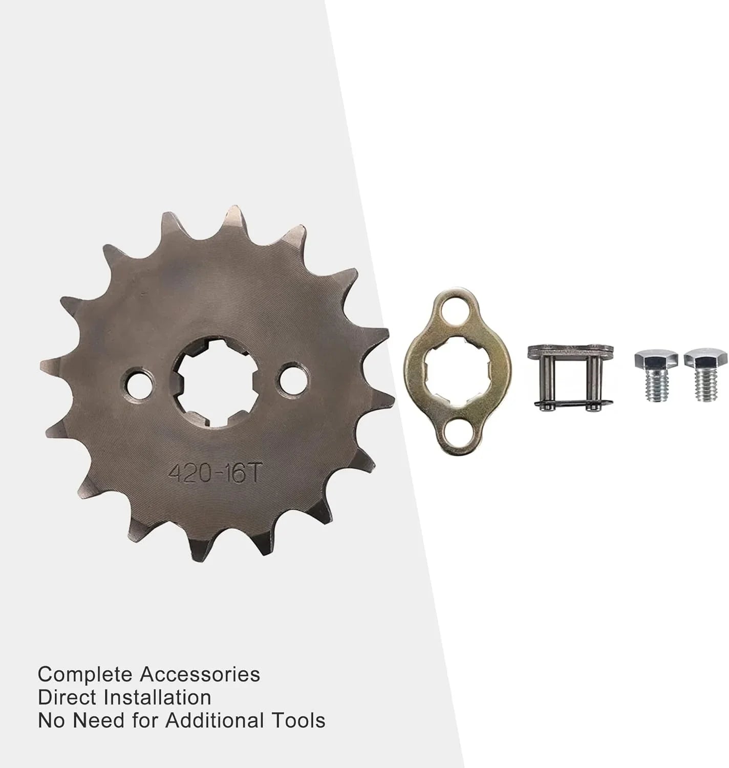 420-16T Front Engine Sprocket (20mm) for 50cc–160cc Dirt Pit Bike & ATV - goofitmoto