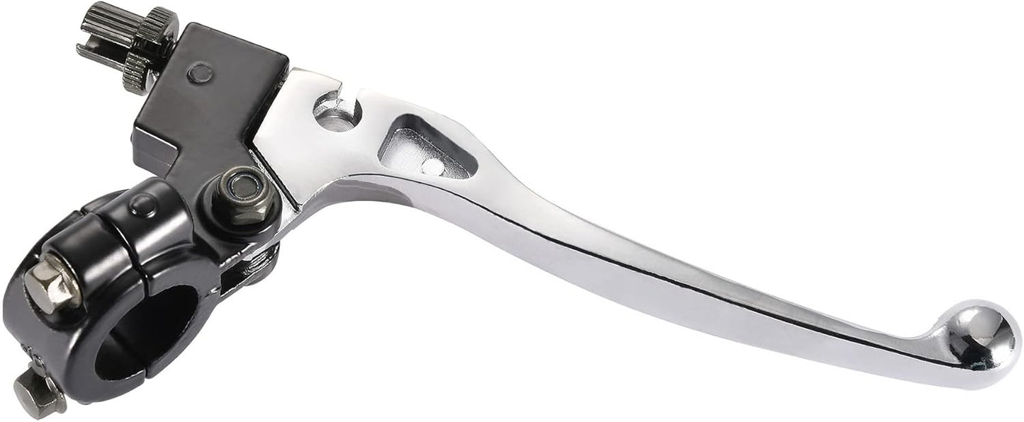 GOOFIT Universal 7/8'' Handlebar Left Clutch Lever Replacement for 50cc 70cc 90cc 110 cc 125cc SSR Apollo Chinese Dirt Bikes Pit Bike Silver