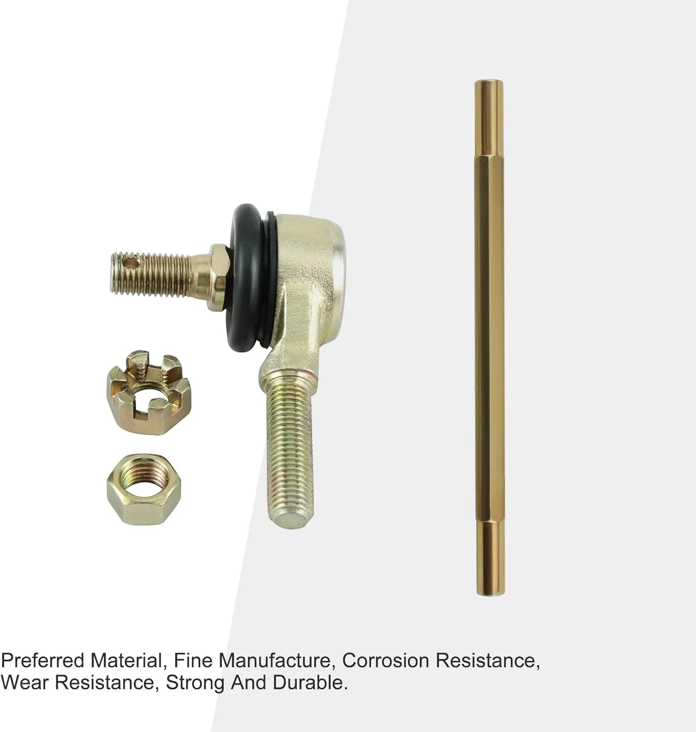 240mm Tie Rod Assembly | 10mm Thread | Precision Steering for 50cc-250cc ATV Quad - goofitmoto