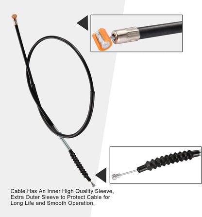 40.16" Clutch Cable for 125cc–250cc Pit Dirt Bike & ATV | 1020mm Pro-Series Pull - goofitmoto