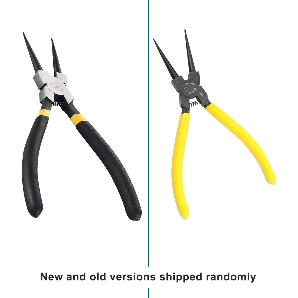 K-06 Precision Internal Straight Snap Ring Pliers | Heavy-Duty Circlip Tool - goofitmoto