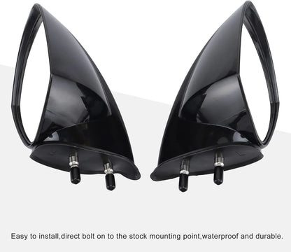 High-Clarity Marine Rearview Mirror for Yamaha WaveRunner VX110 VXR VXS V1 FX - goofitmoto